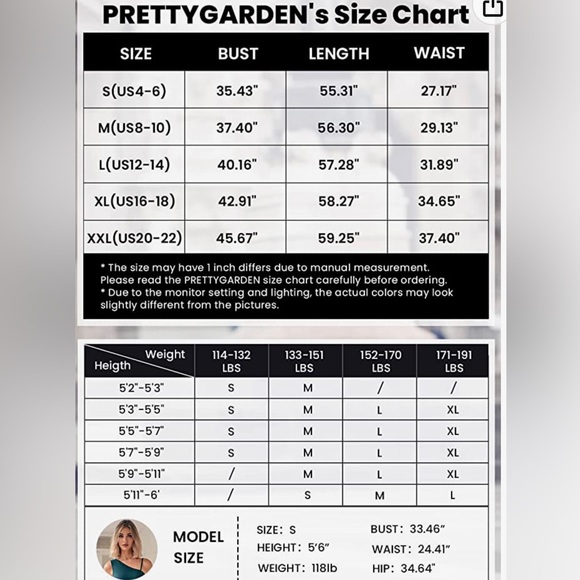 PRETTYGARDEN Women's Satin Ruched Bodycon Dress Size Small - Picture 3 of 3